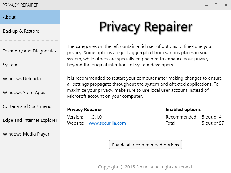 Privacy Repairer Windows 11 download